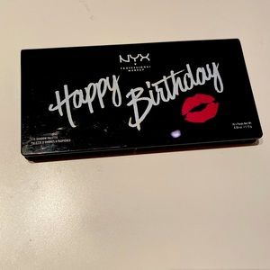 NEW NYX Pro Makeup Happy Birthday 10 Pan Color Eye Shadow Palette